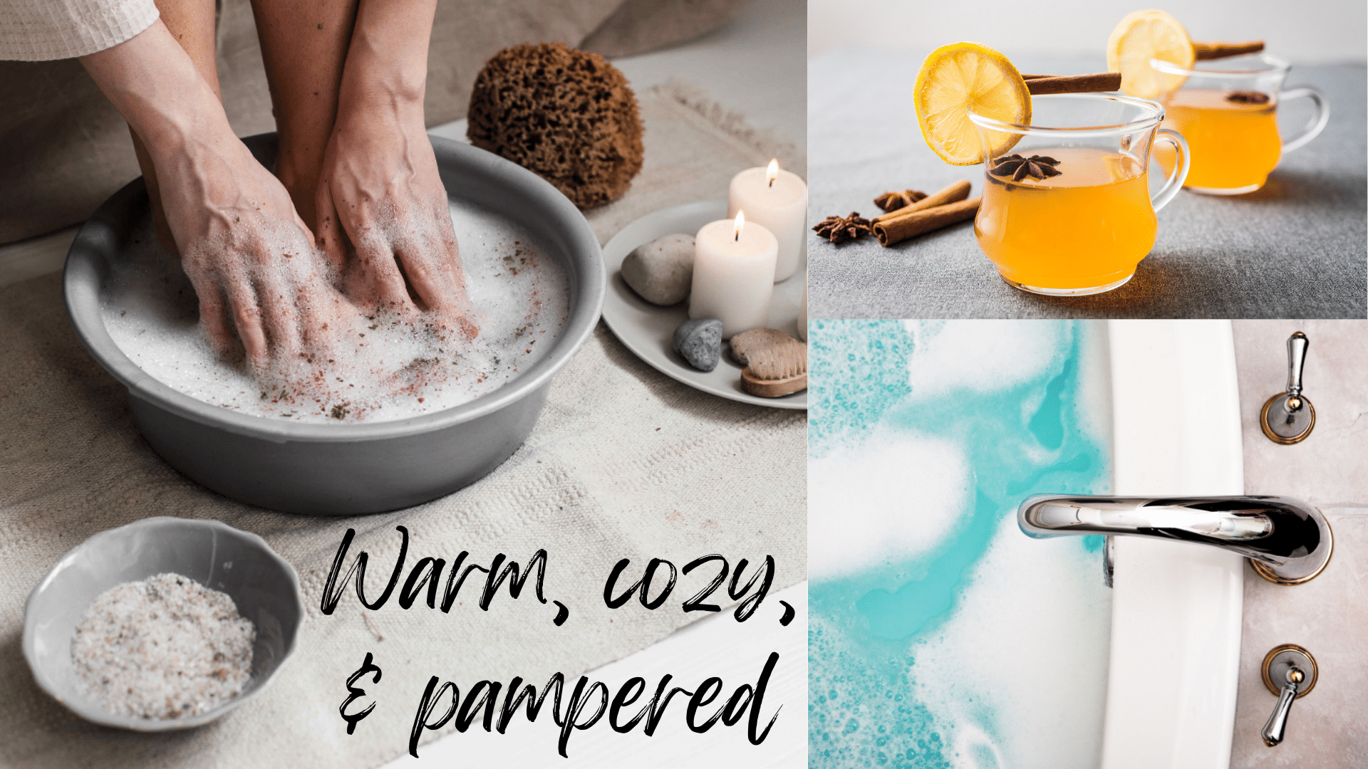 ways to stay warm, cozy, and pampered