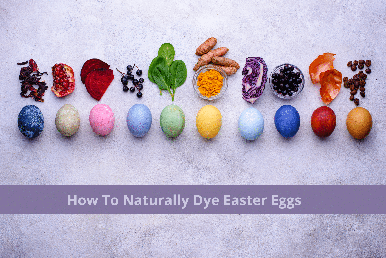 Dyeing Easter Eggs The Natural Way
